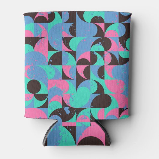  Tegels Neon roze groen Blikjeskoeler (Voorkant)