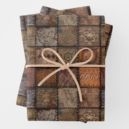  tegels, omslagpapier inpakpapier vel (In situ)