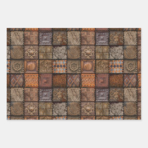  tegels, omslagpapier inpakpapier vel