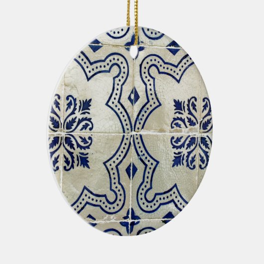 Tegels, Portugees Tegels Keramisch Ornament (Rechts)