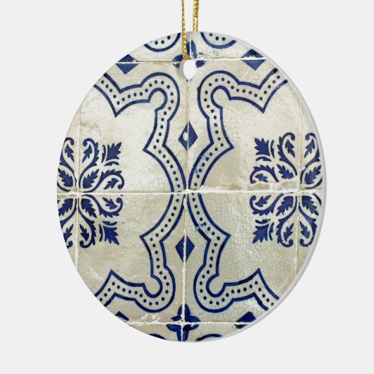 Tegels, Portugees Tegels Keramisch Ornament (Links)