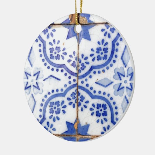 Tegels, Portugees Tegels Keramisch Ornament (Links)