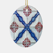 Tegels, Portugees Tegels Keramisch Ornament (Rechts)