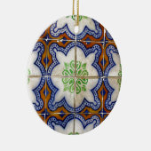 Tegels, Portugees Tegels Keramisch Ornament (Rechts)