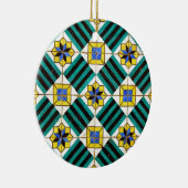 Tegels, Portugese Tegels Keramisch Ornament (Rechts)