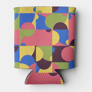 Tegels Retro 1960s Pattern Blikjeskoeler