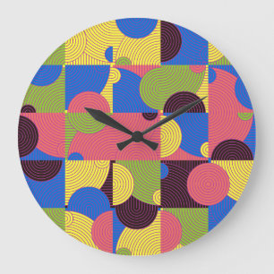 Tegels Retro 1960s Pattern Grote Klok