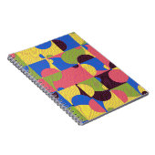  Tegels Retro 1960s Pattern Notitieboek (Rechterzijde)