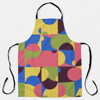 Tegels Retro 1960s Pattern Schort