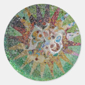 Tegels Ronde Sticker (Voorkant)