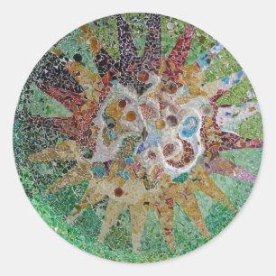 Tegels Ronde Sticker