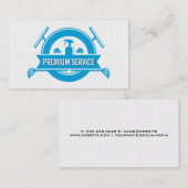 Tegels | Schoonmaakmaden | Mops en Spray Visitekaartje (Voorkant / Achterkant)