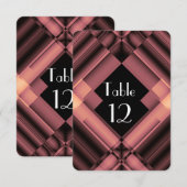 Tegels tafel Kaart legant (Voorkant / Achterkant)