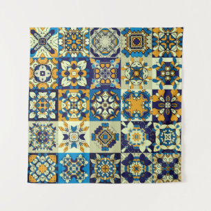  Tegels: Traditionele decoratieve set Wandkleed