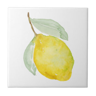 Tegels uit de Middellandse Zee, citroen, Siciliaan Tegeltje