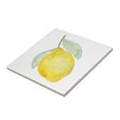 Tegels uit de Middellandse Zee, citroen, Siciliaan Tegeltje (Zijkant)