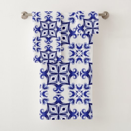 Tegels uit de Middellandse Zee, majolica, Sicilië, Bad Handdoek (Insitu)