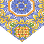 Tegels uit de Middellandse Zee, majolica, Sicilië, Lange Tafelloper (Hoek)