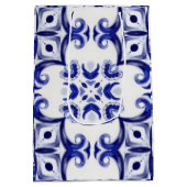 Tegels uit de Middellandse Zee, majolica, Sicilië, Medium Cadeauzakje (Achterkant)