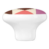 Tegels uit de midden eeuw - 60 jaar keramische knop (Zijkant)