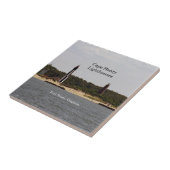 tegels van Cape Henry Lighthouses Tegeltje (Zijkant)