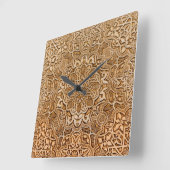 Tegels van de muur van Alhambra Vierkante Klok (Hoek)