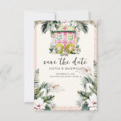 Tegels van Floral | Marokkaans tropisch huwelijk (Voorkant)