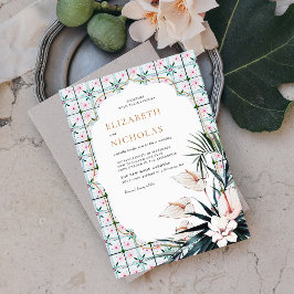 Tegels van Floral | Marokkaans tropisch huwelijk Kaart
