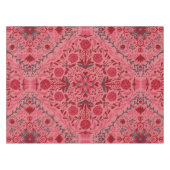 Tegels van Florence in rood en watermeloensroze Tafelkleed (Voorkant (Horizontaal))