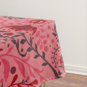 Tegels van Florence in rood en watermeloensroze Tafelkleed (Voorbeeld)