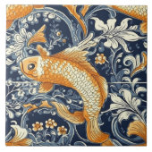 Tegels van goudvis tegeltje (Voorkant)