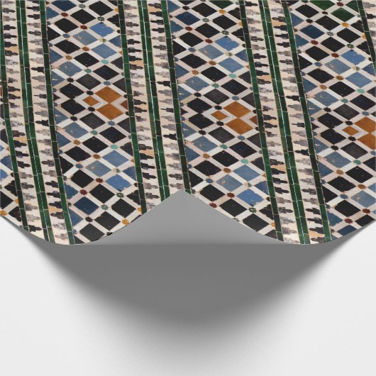Tegels van het Alhambra Cadeaupapier (Hoek)