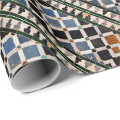 Tegels van het Alhambra Cadeaupapier (Rol Hoek)