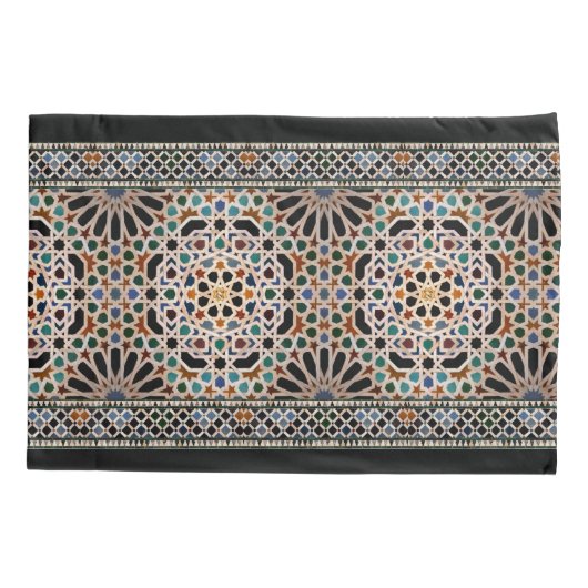 Tegels van het Alhambra Kussensloop (Achterkant-Links)