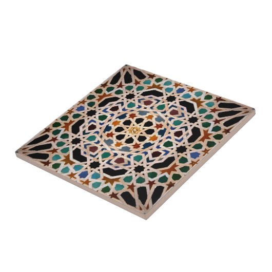 Tegels van het Alhambra Tegeltje (Zijkant)