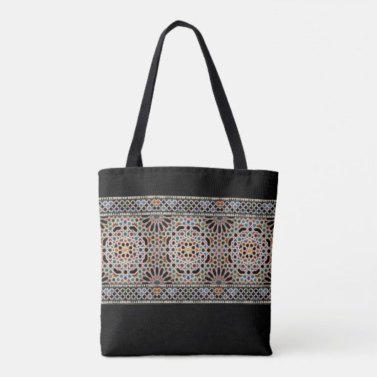 Tegels van het Alhambra Tote Bag (Achterkant)