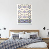 Tegels van het paleis Ismayl-Bey uit 'Ar Canvas Afdruk (Insitu (Slaapkamer))