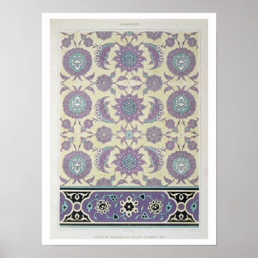 Tegels van het paleis Ismayl-Bey uit 'Ar Poster (Voorkant)