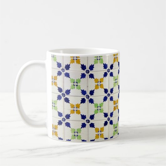 Tegels van Portugal Koffiemok (Links)