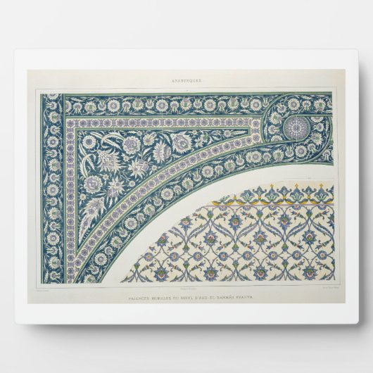 Tegels van Sibyl D'Abd-El-Rahman Kyahya, uit Fotoplaat (Voorkant)