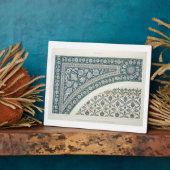 Tegels van Sibyl D'Abd-El-Rahman Kyahya, uit Fotoplaat (Zijkant)