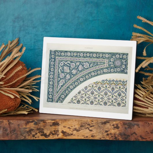 Tegels van Sibyl D'Abd-El-Rahman Kyahya, uit Fotoplaat (Zijkant)