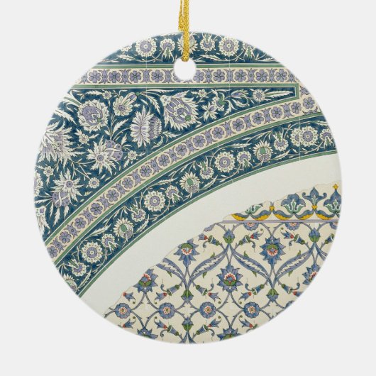 tegels van Sibyl D'Abd-El-Rahman Kyahya, uit Keramisch Ornament (Achterkant)