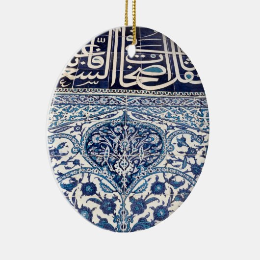 Tegels van Turkse zink Keramisch Ornament (Rechts)