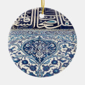 Tegels van Turkse zink Keramisch Ornament (Voorkant)