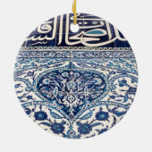 Tegels van Turkse zink Keramisch Ornament (Achterkant)