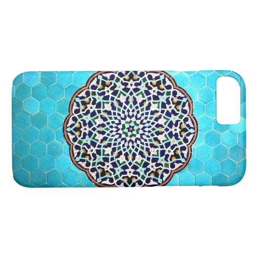 Tegels van Yazd Case-Mate iPhone Case (Achterkant (Horizontaal))