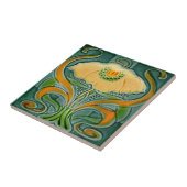 tegels voor kunstbloemen tegeltje (Zijkant)