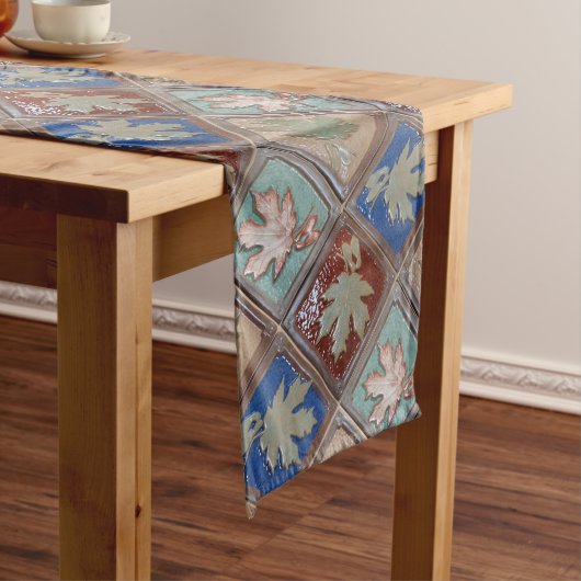 Tegels voor tafelblad met tafelblad lange tafelloper (Voorbeeld)