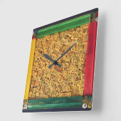  Tegels wandklok (Hoek)